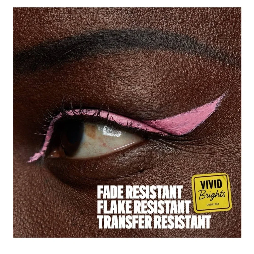 Sneaky Pink | NYX Vivid Brights Liquid Eyeliner - Bold Pink
